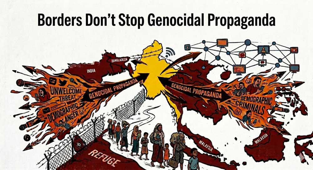 Borders Don’t Stop Genocidal Propaganda: Transnational Hate Campaign Against the Rohingya