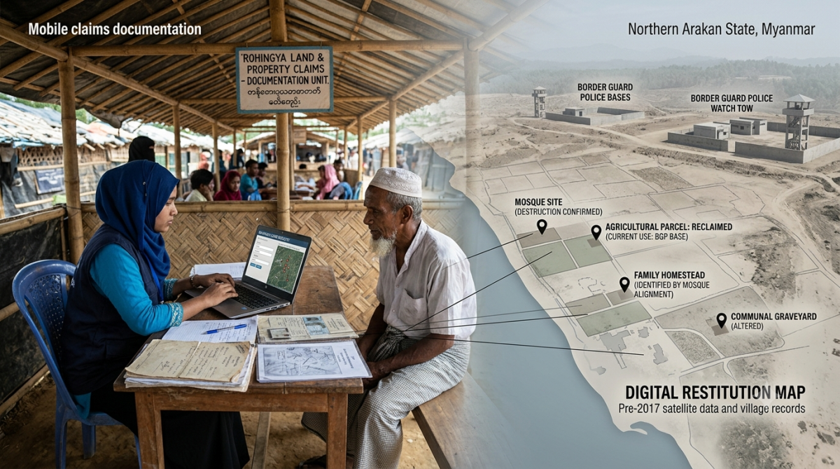 What Land Restitution Would Actually Require for Rohingya Return – Rohingya Khobor